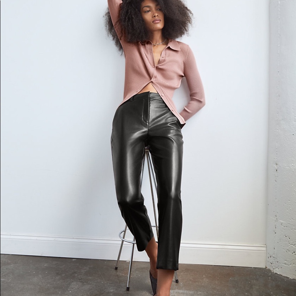 Aritzia Babaton Leather Pant